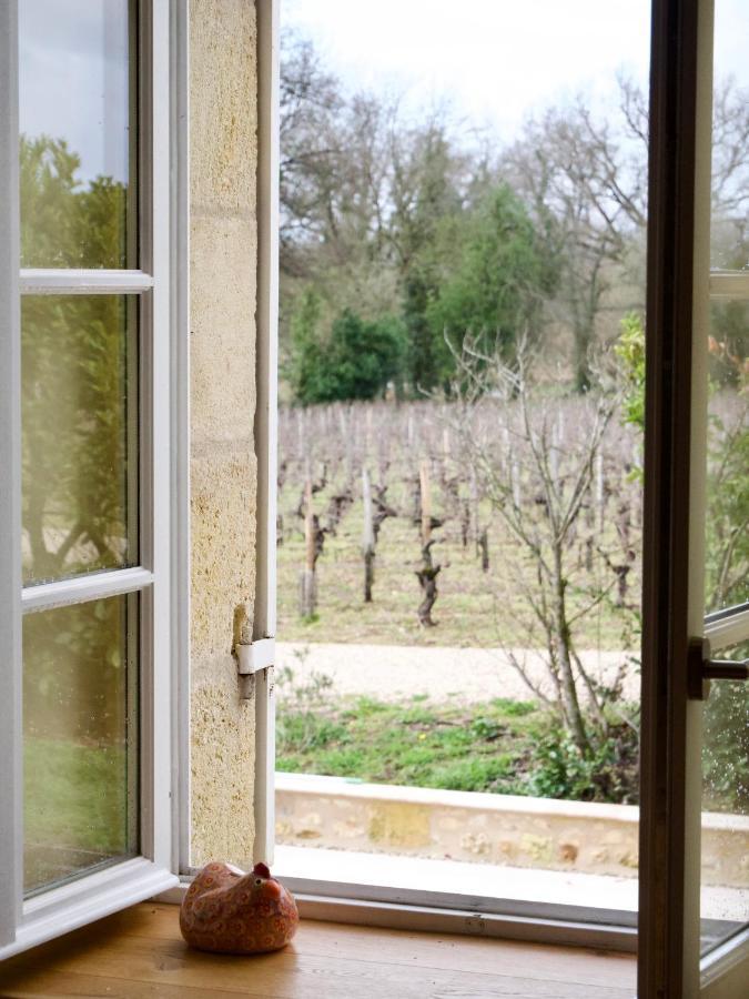 Gite Avec Piscine, Chateau De Lescours, St-Emilion Saint-Sulpice-de-Faleyrens Exteriör bild